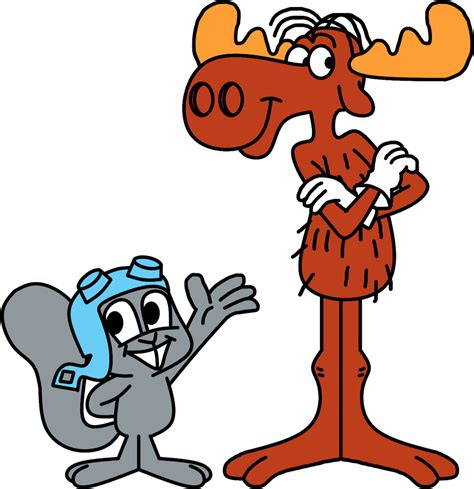 pictures of rocky and bullwinkle|rocky and bullwinkle clip art.